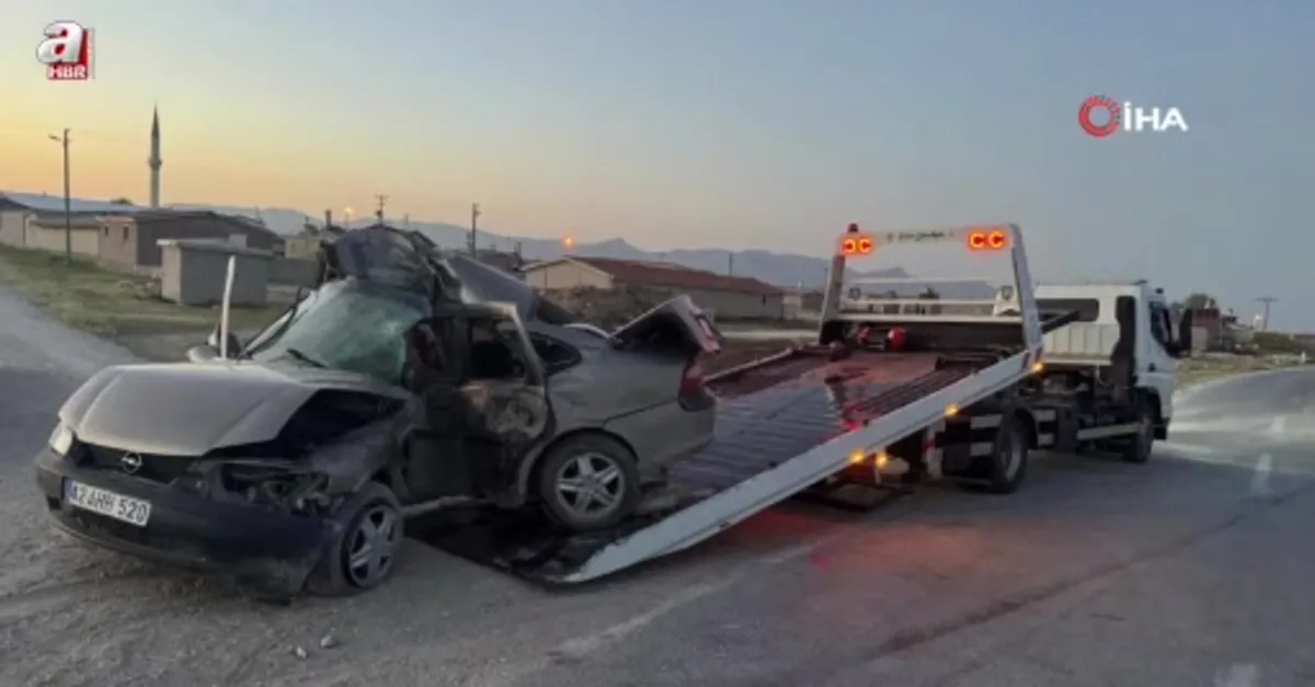 Konya’da ölümle sonuçlanan trafik kazası