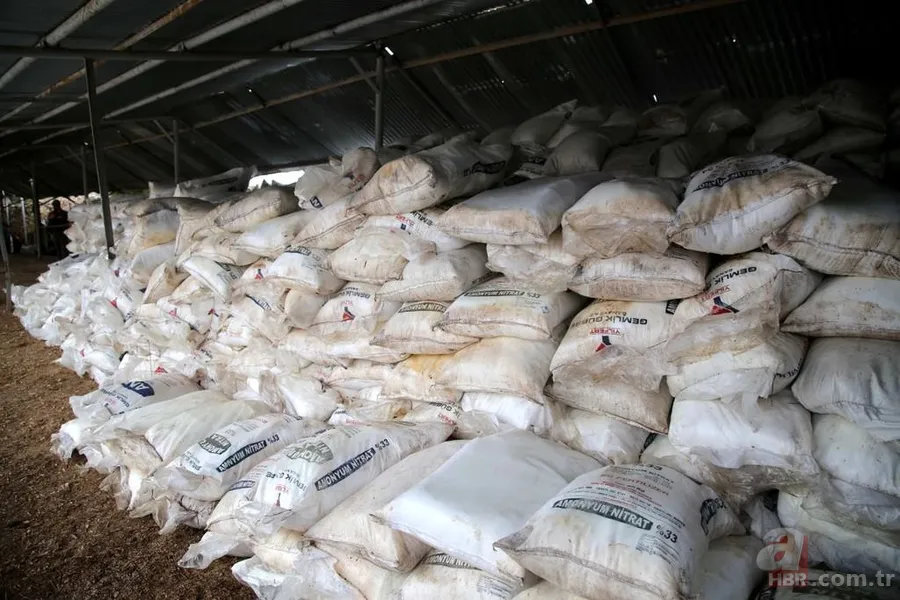 Dİyarbakır'da 157 ton amonyum nitrat ele geçirildi 12