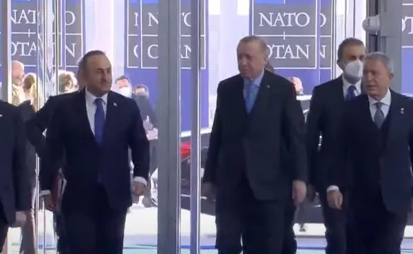 NATO Olağanüstü Liderler Zirvesi | Başkan Erdoğan NATO karargahında