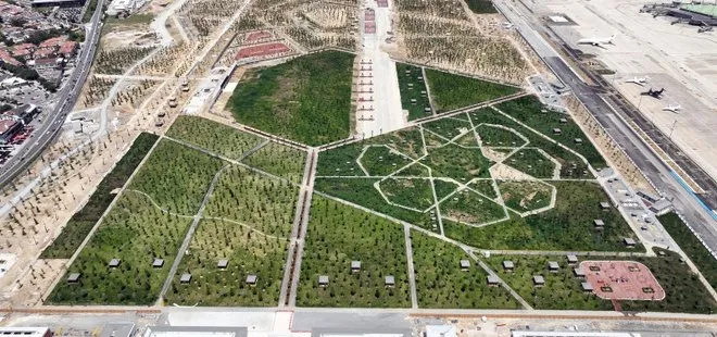 Dünyanın en büyük 5’incisi olacak! Atatürk Havalimanı Millet Bahçesi’nde son durum