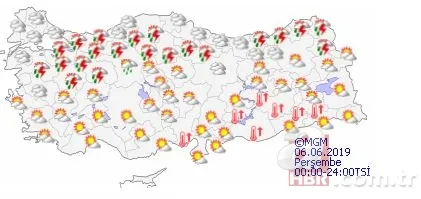 Meteoroloji'den son dakika hava durumu açıklaması! Bayramda hava nasıl olacak? | 3 Haziran 2019 hava durumu 15