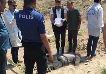 Niğde'de boş arazide erkek cesedi bulundu