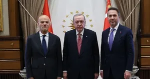 Başkan Erdoğan İtalya Milli Hidrokarbon Ajansı Başkanı’nı kabul etti