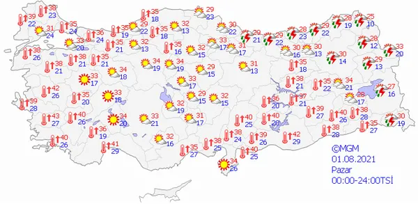 Meteoroloji'den sağanak yağmur ve sıcaklık uyarısı! İstanbul'da hava nasıl olacak? Hangi illere yağmur yağacak? - 5