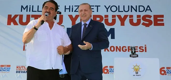 İbrahim Tatlıses, Başkan Erdoğan için Şanlıurfa’da