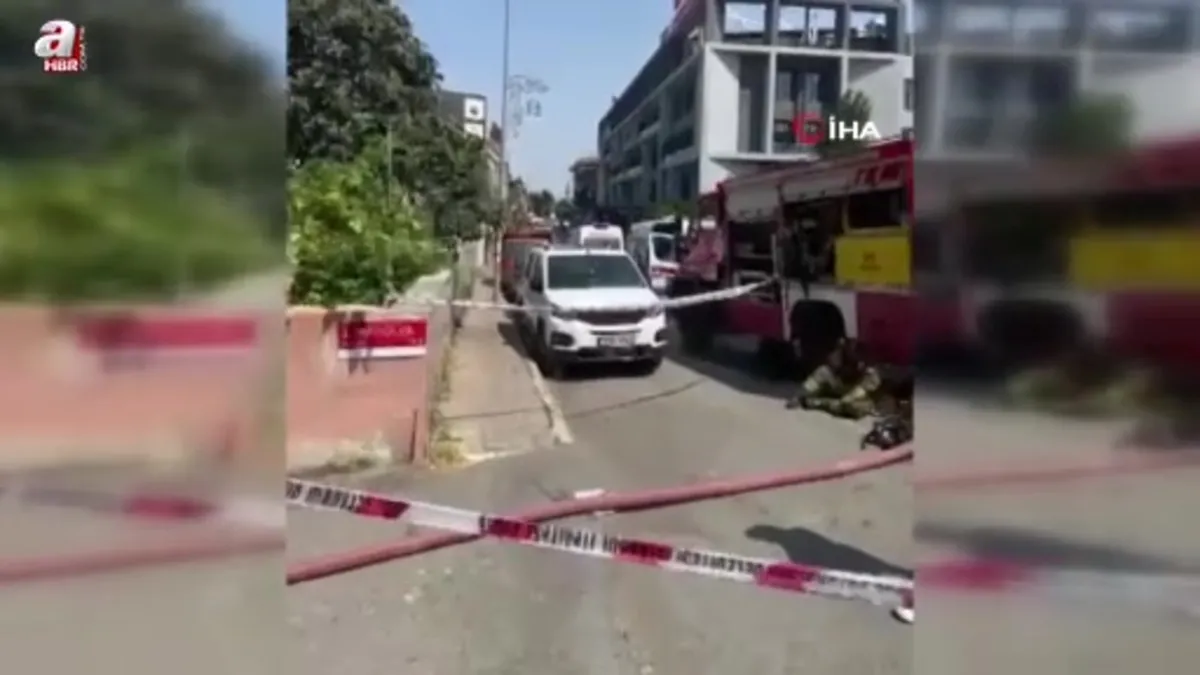 2 katlı binada korkutan yangın