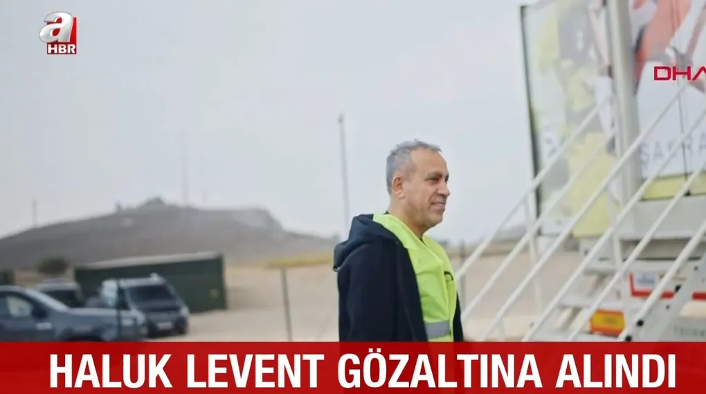 Haluk Levent gözaltına alındı