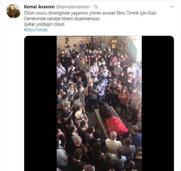 CHP’li Canan Kaftancıoğlu’nun yardımcısından skandal Ebru Timtik paylaşımı