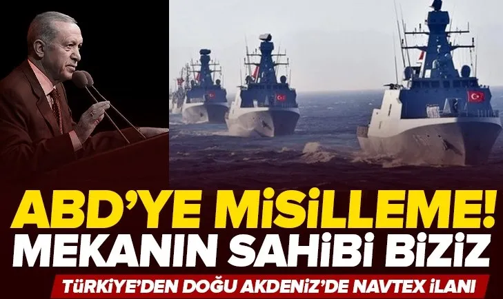 ABD’nin savaş gemileri gönderdiği alanda Türkiye’den Navtex ilanı! Gemilerimiz tatbikat amacıyla bölgeye gidecek...