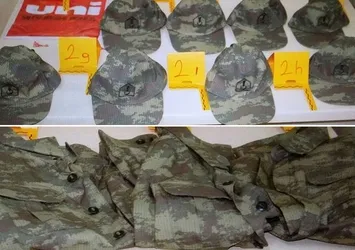 PKK'ya yönelik operasyonda askeri üniforma ele geçirildi