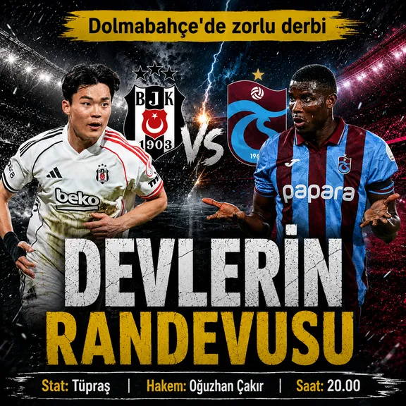 Beşiktaş’ta sezonun son iç saha sınavı! Tüpraş’ta sürpriz 11’lerle dev Trabzonspor randevusu