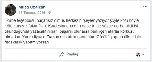 Afrin şehidi Musa Özalkan’ın başörtülü annesi kışlaya alınmamış!