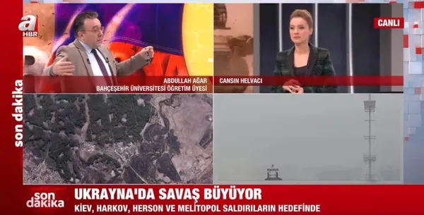 64 kilometrelik Rus konvoyu Kiev’e neden varamadı? Ukrayna neden müdahale etmiyor? A Haber canlı yayınında Abdullah Ağar’dan çarpıcı sözler