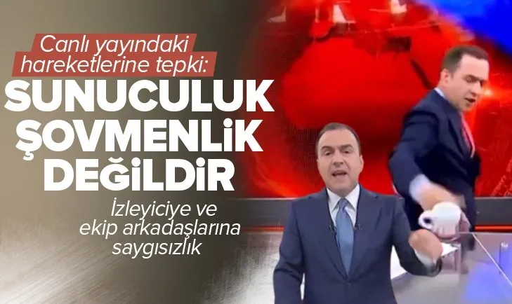 FOX TV spikeri Selçuk Tepeli’den tepki çeken tavır: İzleyici ve ekip arkadaşlarını hiçe saydı