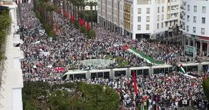 Fas’ta Gazze’ye destek gösterisi düzenlendi