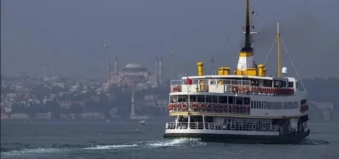 İstanbul’da vapur seferleri iptal! Ulaşıma hava engeli