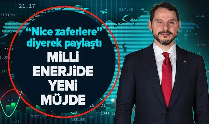 Hazine ve Maliye Bakanı Berat Albayrak’tan “Fatih Sondaj Gemisi” paylaşımı