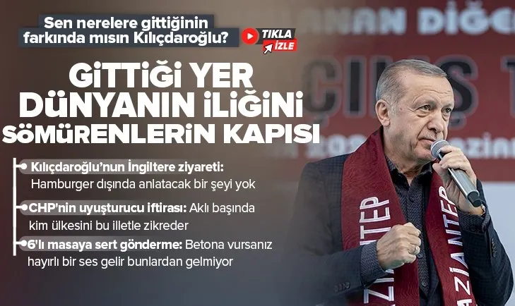 Başkan Erdoğandan flaş açıklamalar