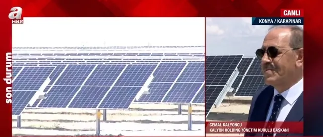 Karapınar GES'te ilk faz tamamlandı! En büyük güneş enerjisi yatırımı uzaydan bile görünüyor - 9