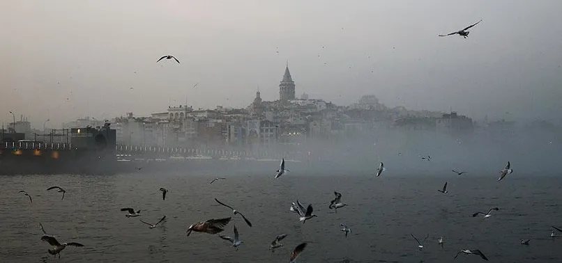 İstanbul'da deniz ve hava ulaşımına sis engeli
