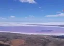 Tuz Gölü renk değiştirdi