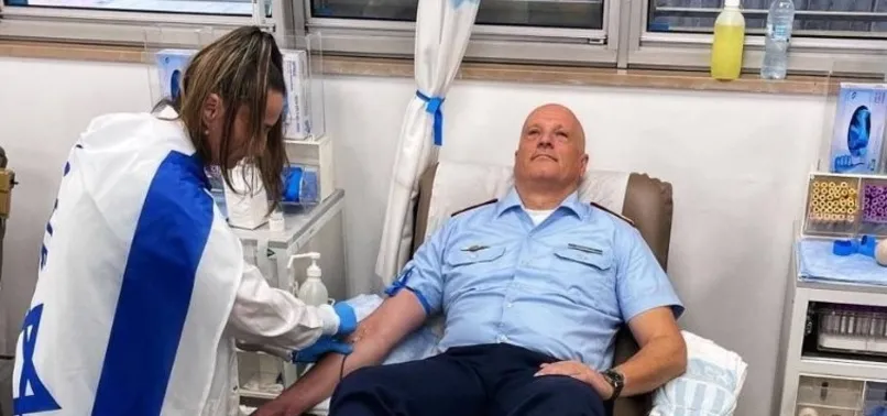 Alman Hava Kuvvetleri Komutanı Ingo Gerhartz katil İsrail askerleri için kan verdi