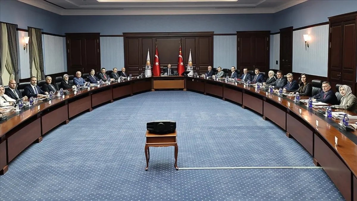 Başkan Erdoğan liderliğinde kritik MYK! AK Parti'nin yol haritası belirlenecek