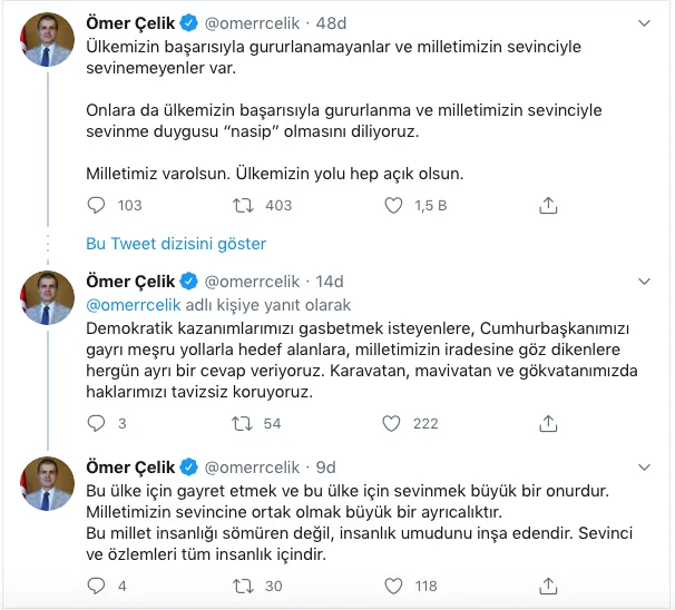 Son dakika: CHP’de doğalgaz sessizliği! AK Parti Sözcüsü Çelik: Ülkemizin başarısıyla gururlanamayanlar var