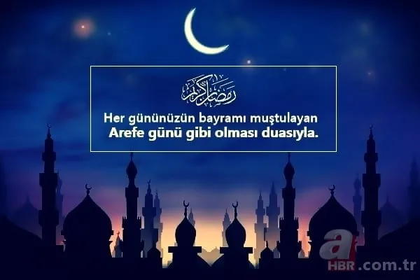 Arefe günü mesajları 2020: Resimli ve en güzel Kurban Bayramı arife günü mesajları ve sözleri 6