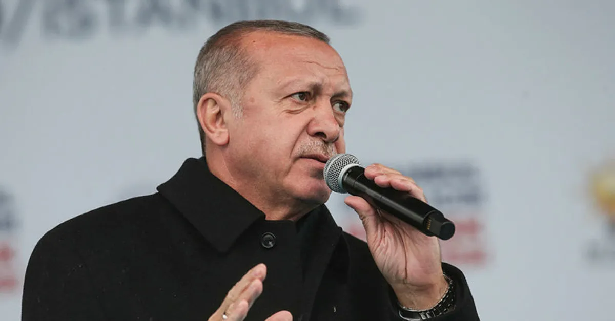 Başkan Erdoğan Küçükçekme'de konuştu
