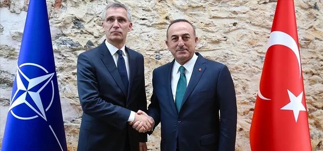 Dışişleri Bakanı Mevlüt Çavuşoğlu ile NATO Genel Sekreteri Jens Stoltenberg arasında SON DAKİKA görüşmesi