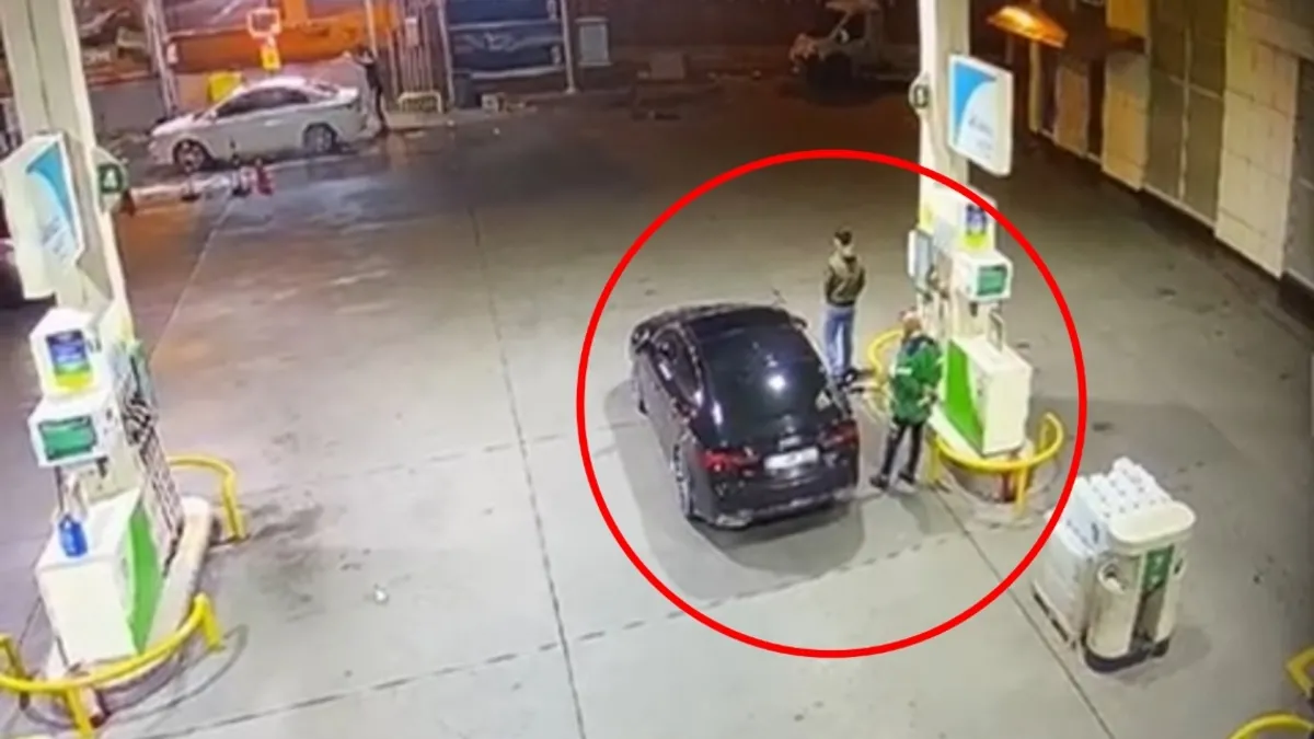 Pompalı tüfekle dehşet: Benzinlikte husumetlilerini kaçırdılar!
