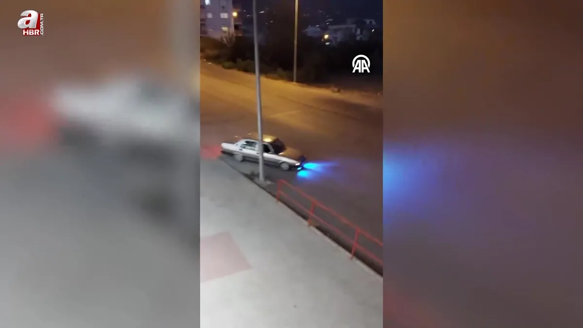 Drift yapan iki sürücüye 93 bin 717 lira ceza kesildi