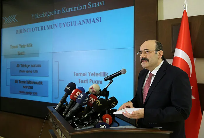 YÖK Başkanı Yekta Saraç, üniversiteye girişte yeni sistemi açıkladı - 1
