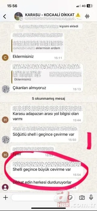 Sakarya’da akılalmaz olay! Kurdukları WhatsApp grubunda uygulama noktalarını paylaştılar 3