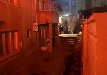 Isparta'da tıkalı soba yangına sebep oldu