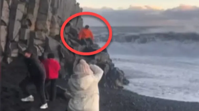Bu kareden saniyeler sonra dehşeti yaşadı! O anlar kamerada
