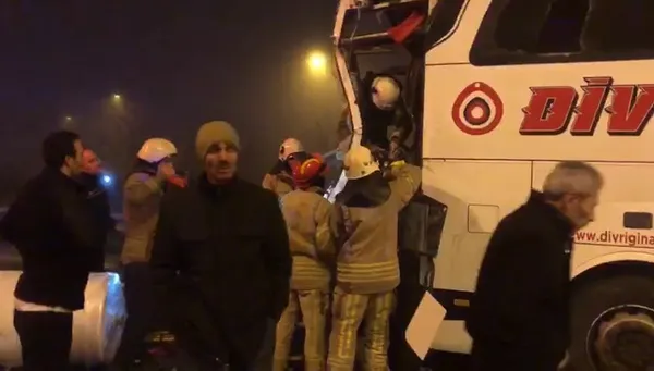 Son dakika | Kuzey Marmara Otoyolu'nda feci kaza! - 2