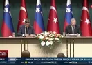 Başkan Recep Tayyip Erdoğan’dan Slovenya Cumhurbaşkanı Pahor ile ortak basın toplantısı
