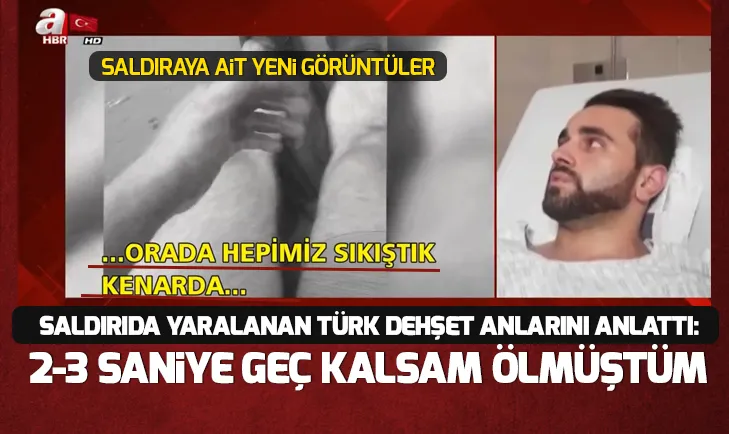 Mustafa Boztaş Yeni Zelandadaki terör saldırısını anlattı: 2-3 saniye geç kalsam ölmüştüm