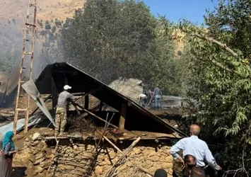 Batman’da ev yangını korkuttu! Kullanılamaz hale geldi