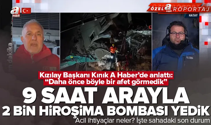 9 saat arayla 2 bin Hiroşima bombası yedik