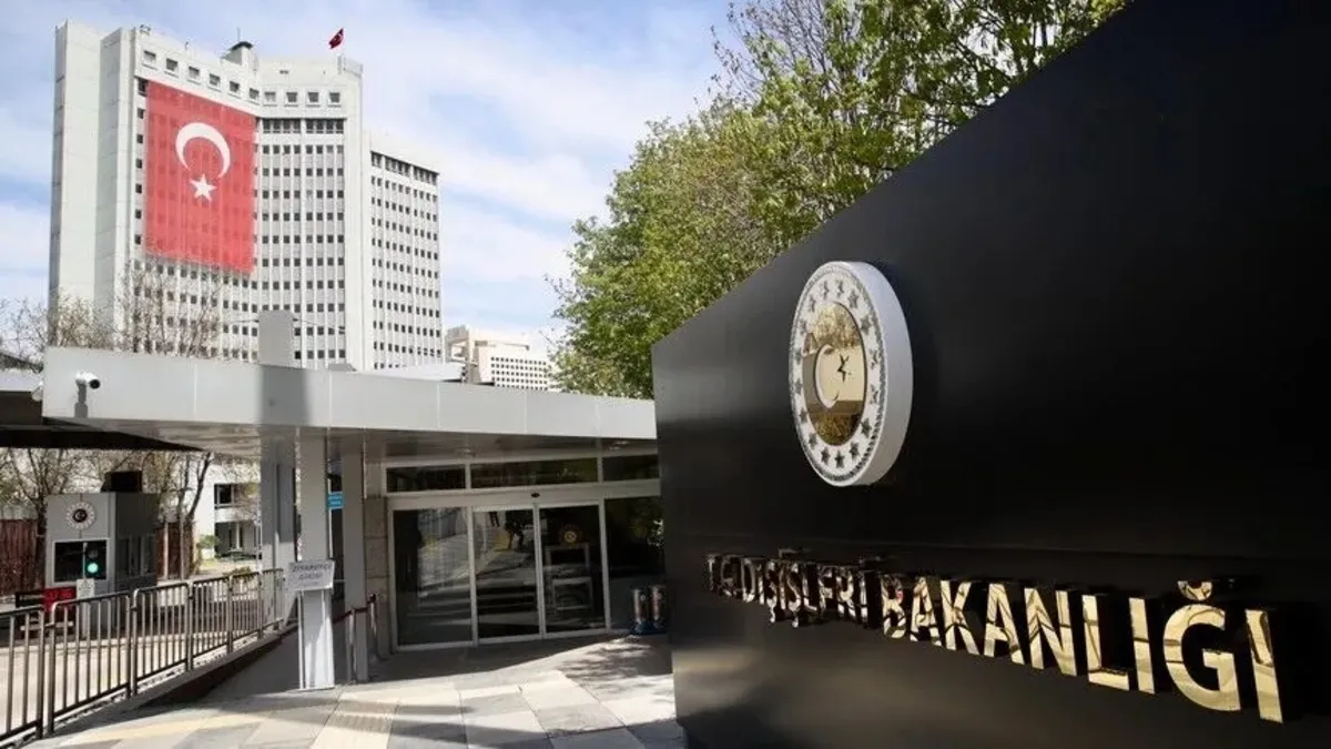 Türkiye’den katil İsrail’in Mescid-i Aksa baskınına sert tepki