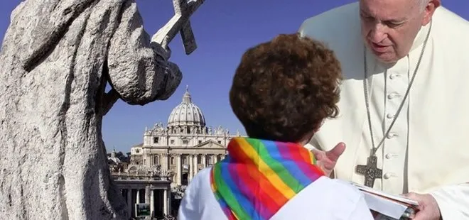 Papa’dan skandal onay: Aile değerlerini görmezden geldi LGBT sapkınlığını resmi olarak kutsadı