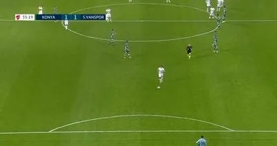 Konyasporlu futbolculardan ödül alacak hareket! Ziraat Türkiye Kupası'na damga vuran olay