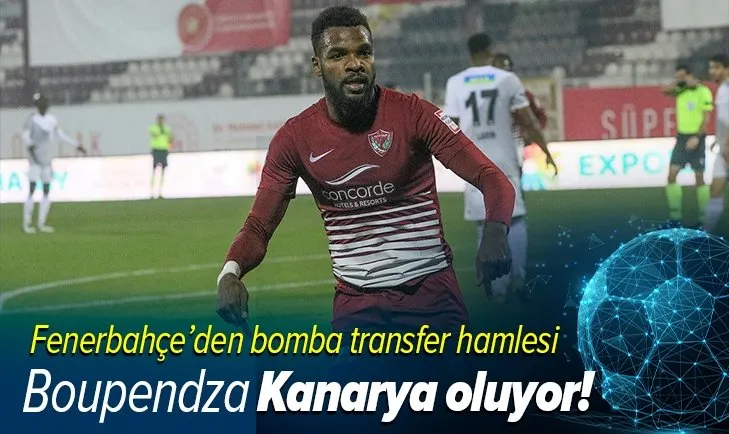 Sarı Kanarya Gabonlu forveti bitiriyor: Boupendza Fener’e doğru!