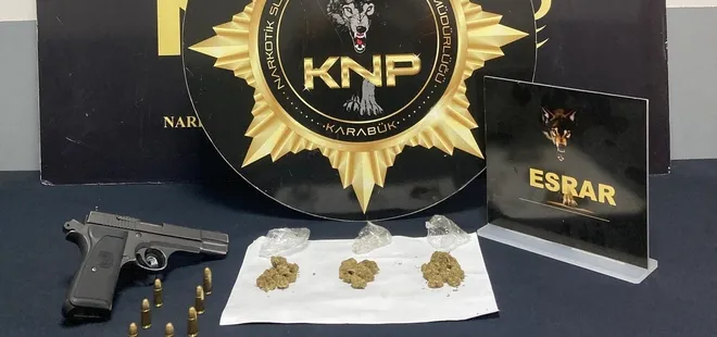 Karabük’te uyuşturucu operasyonu: 1 tutuklama