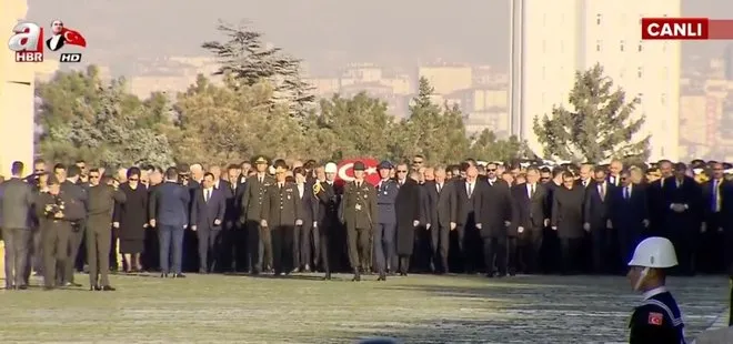 Son dakika: Başkan Erdoğan’dan Atatürk’ün vefatının 81’inci yılında Anıtkabir’e ziyaret