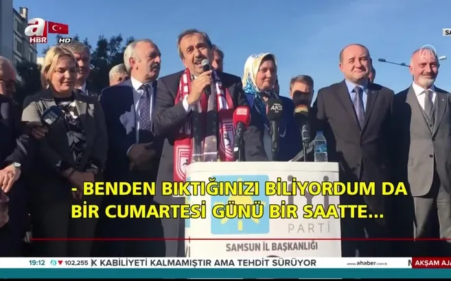 Samsun'da İyi parti adayından CHP'ye tepki