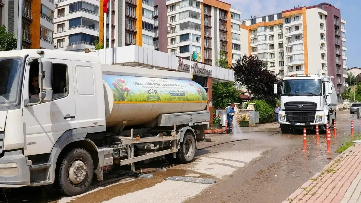 Elazığ'da mahalle temizlik çalışmaları sürüyor